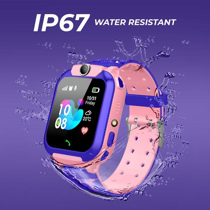 Kids Waterproof GPS Smart Watch with Camera and SOS