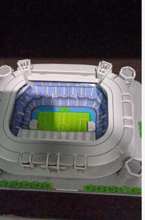3D Paper Football Stadium Puzzle Toy Set photo review