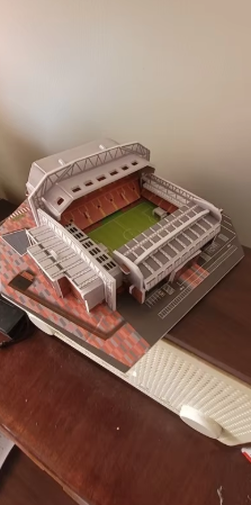 3D Paper Football Stadium Puzzle Toy Set photo review