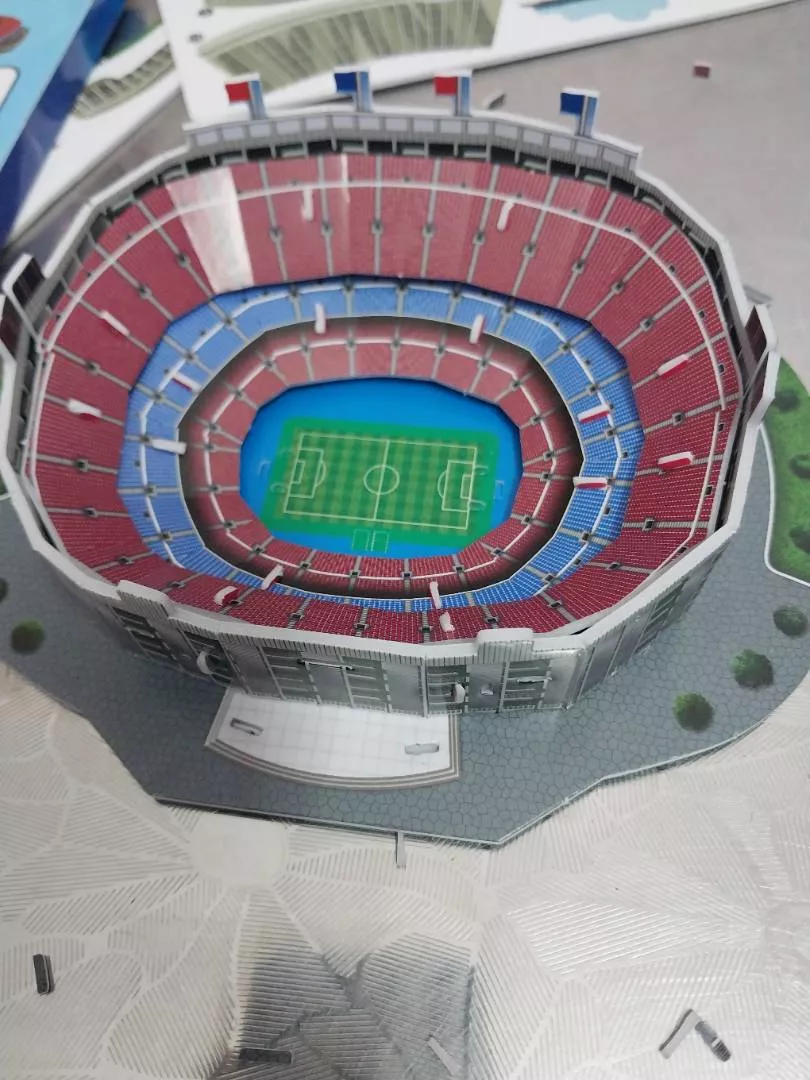 Football Stadiums Assemble, 3d Football Stadium Puzzle