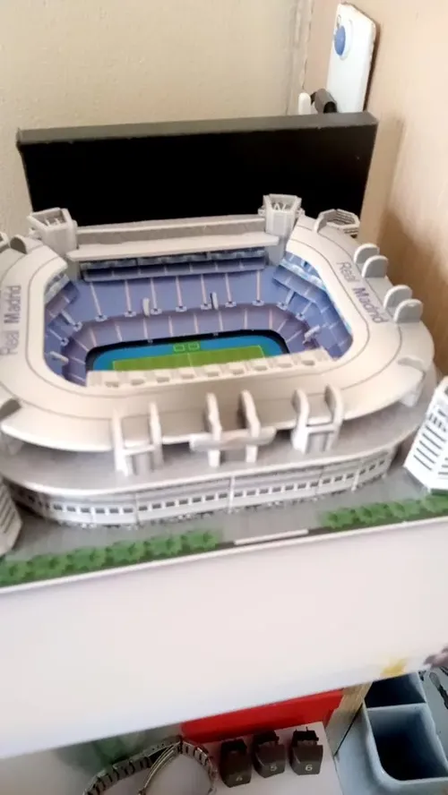 3D Paper Football Stadium Puzzle Toy Set photo review