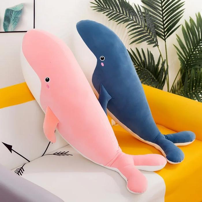 Giant Soft Plush Whale Toy for Kids Birthday