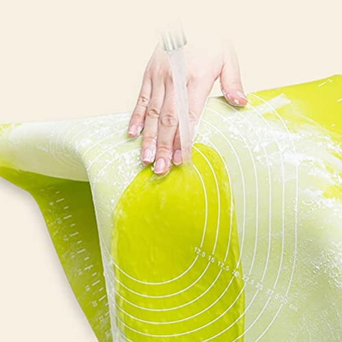Large Silicone Baking Mat with Scale for Dough Rolling
