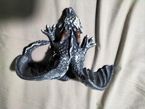 Gothic Garden Dragon Guardian Statue Outdoor Decor photo review