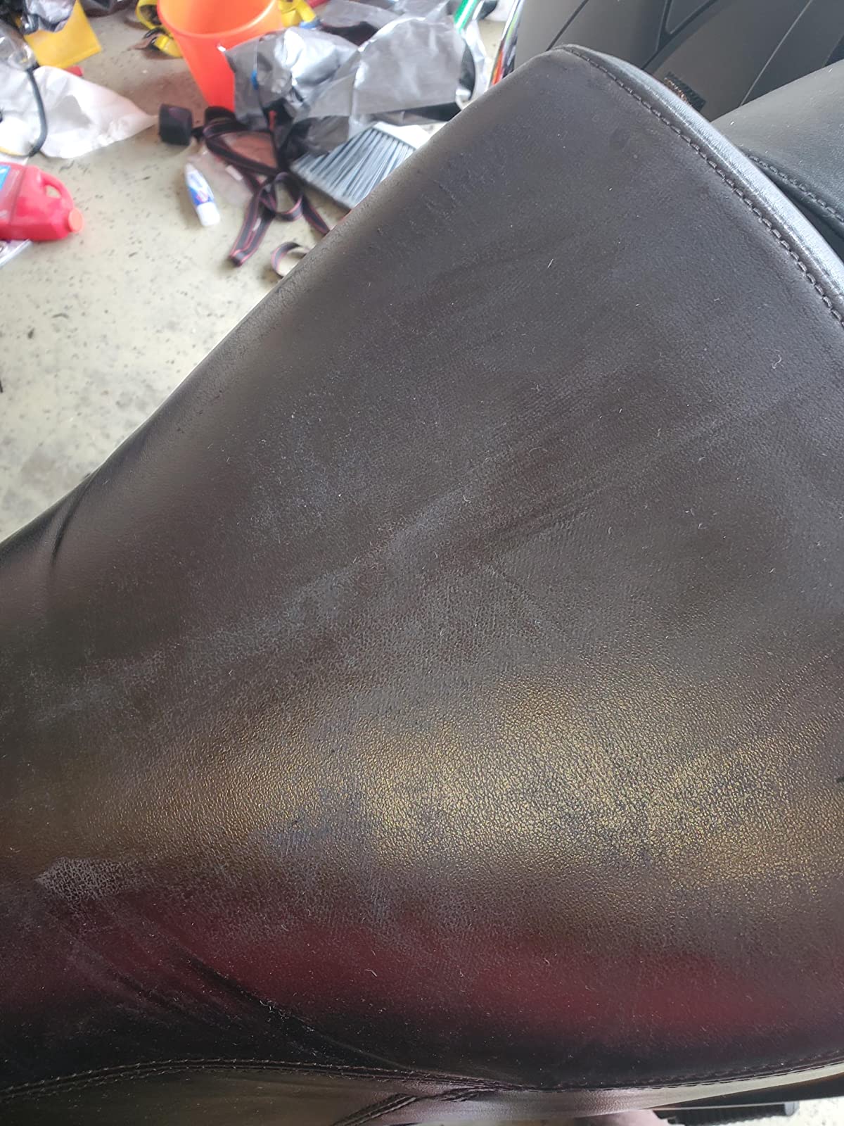 Leather Repair Cream - Car Seat Sofa Scratch Cracks Liquid Leather Repair Tool photo review