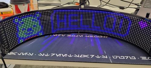 LED Sign for Car, Flexible LED Matrix Panel USB 5V, Bluetooth Application Control DIY Programmable Scrolling LED Sign photo review