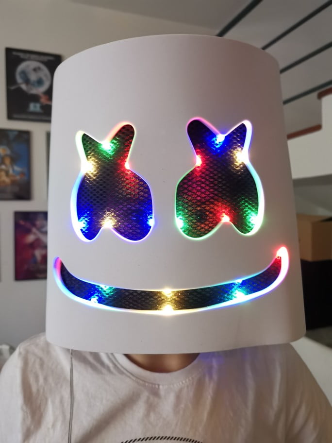 LED DJ Mask For Halloween Parties photo review