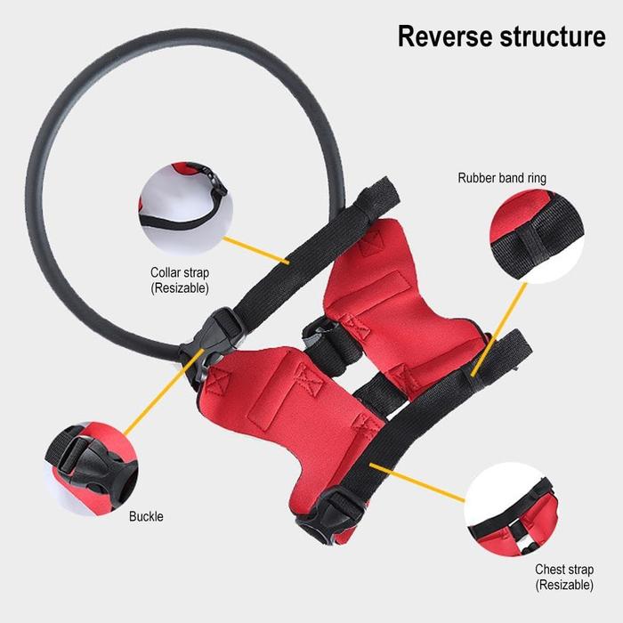 Lightweight Adjustable Blind Dog Halo Protective Anti-Collision Ring