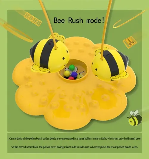 Little Bumblebee Interactive Fishing Board Game for Kids - Educational &amp; Fun
