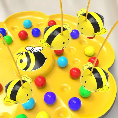 Little Bumblebee Interactive Fishing Board Game for Kids