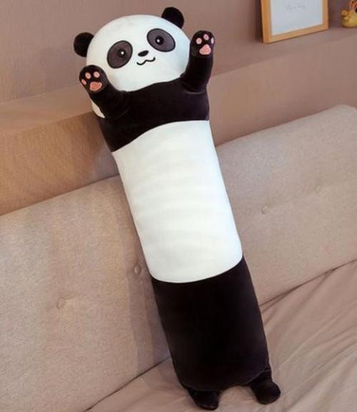 Giant Panda Plush Bolster Pillow Stuffed Toy photo review