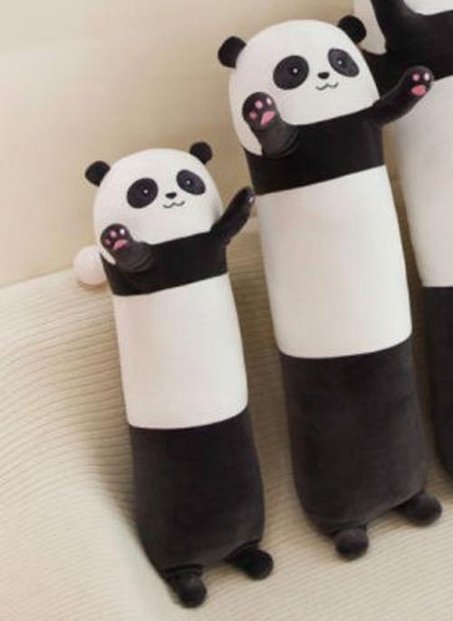 Giant Panda Plush Bolster Pillow Stuffed Toy photo review