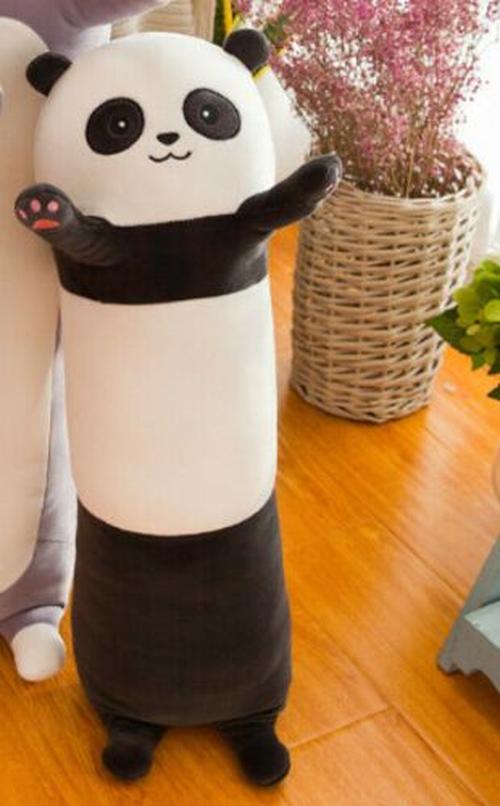 Giant Panda Plush Bolster Pillow Stuffed Toy photo review