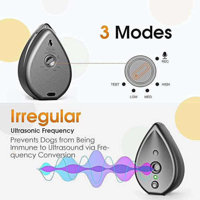 Long-Range Ultrasonic Anti-Barking Device Stopper