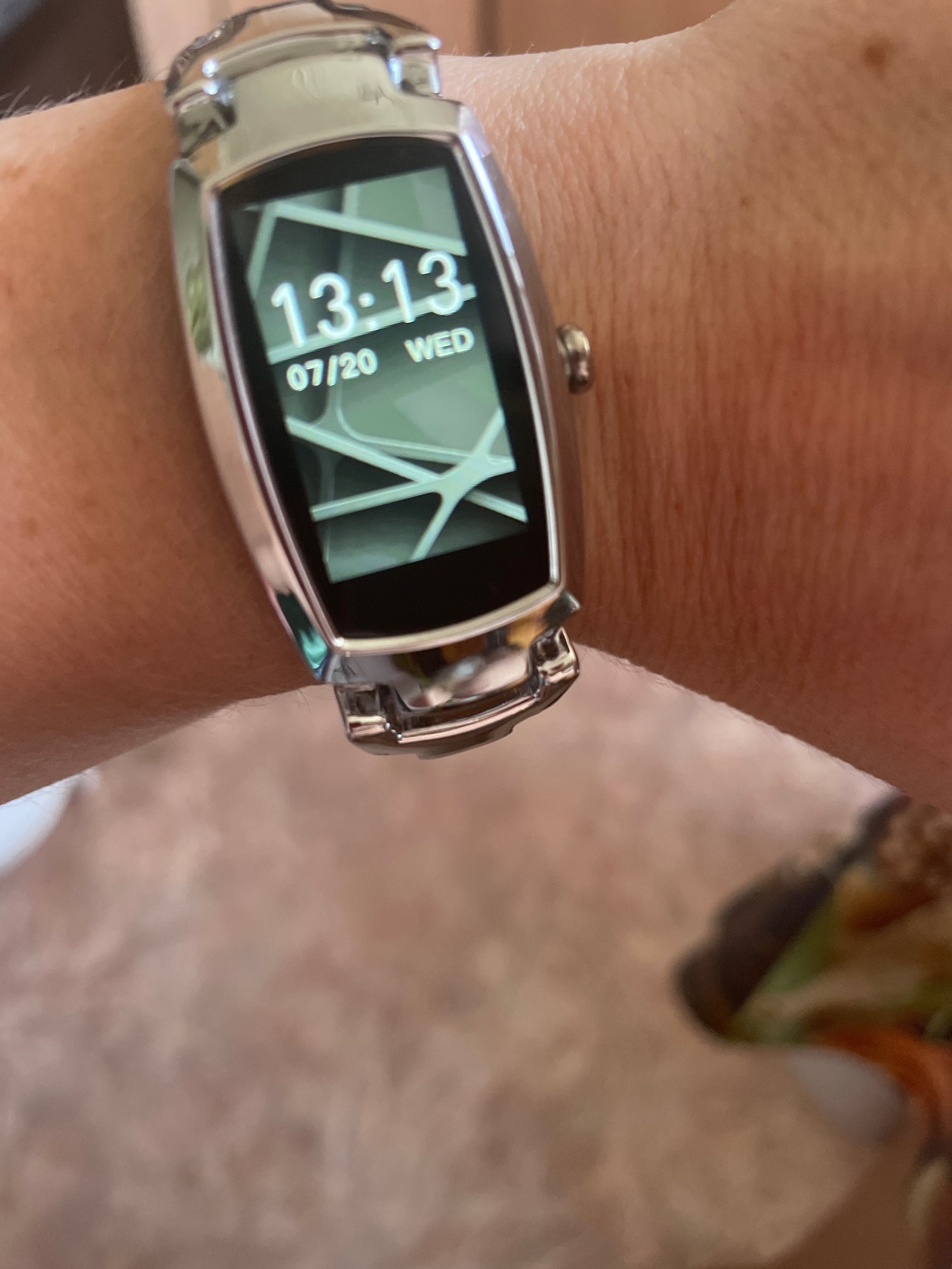 Luxury Smart Watch Silver Bracelet photo review