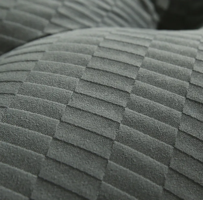 Three Dimensional Velvet Triangle Big Cushion Bedside Cushion