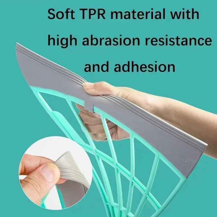 Silicone Rubber Broom Mop for Floor Cleaning