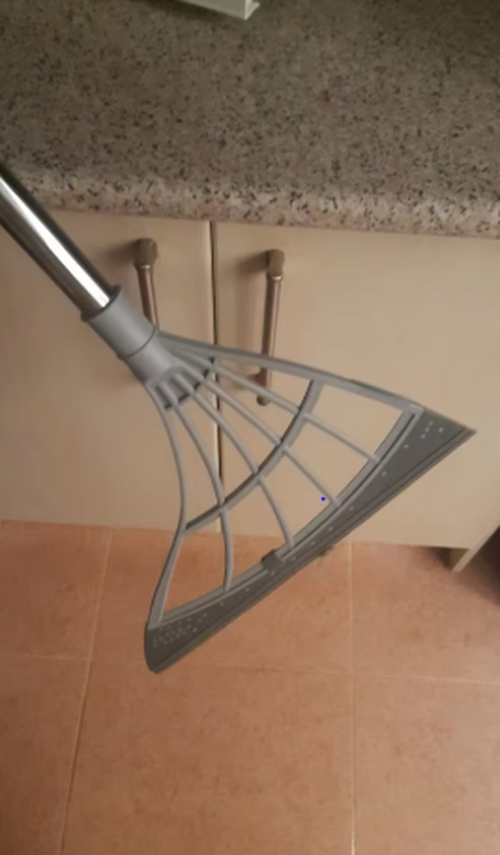 Silicone Rubber Broom Mop for Floor Cleaning photo review