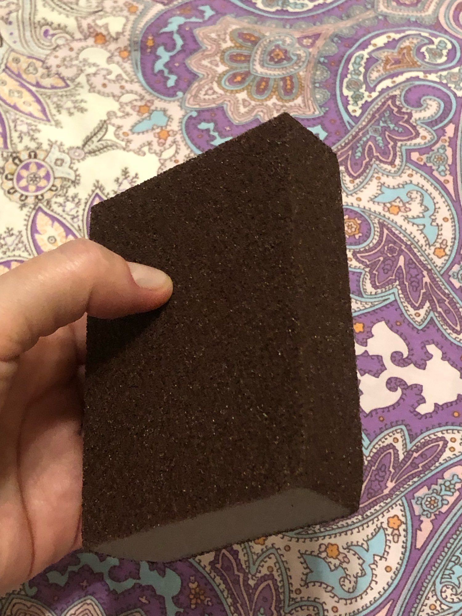 Magic Sponge Eraser for Descaling Stove Top Pots photo review