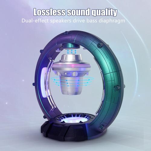 Magnetic Levitating Bluetooth Speaker Spaceship Globe Wireless Audio