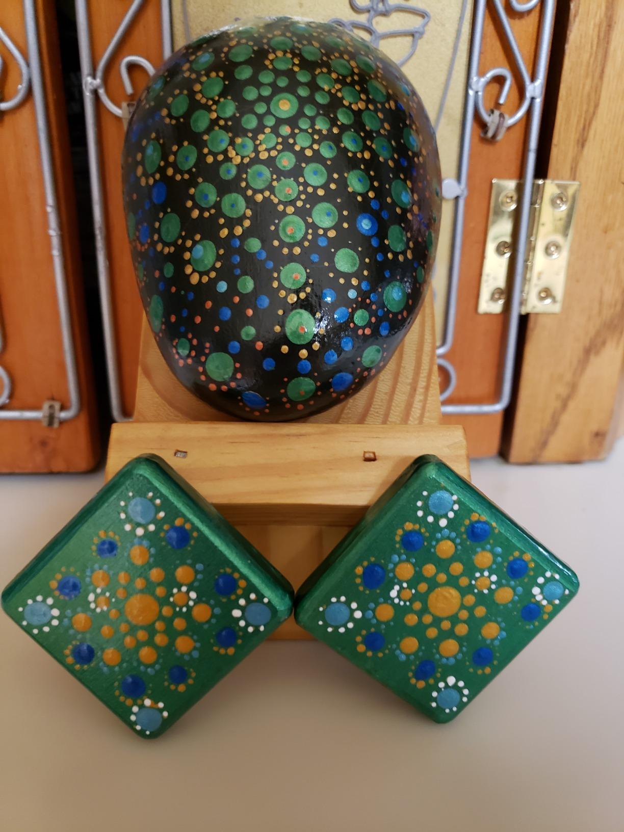 Mandala Dotting Tools Kit, Diamond Embroidered Mandala Mask Box photo review