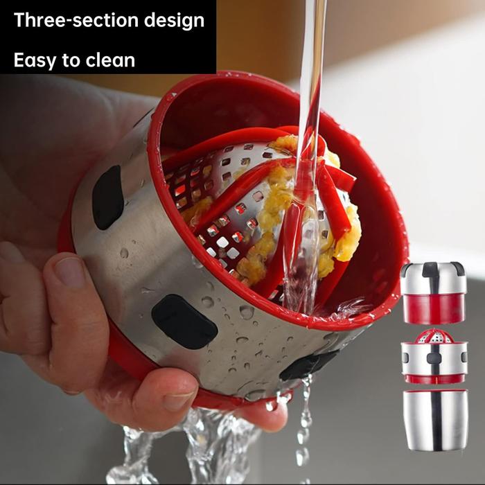 Manual Citrus Juicer with Stainless Steel Precision Filter