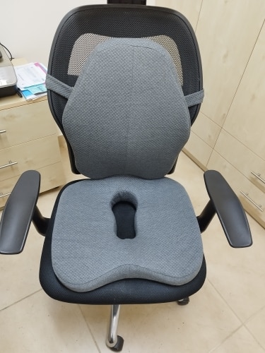 Memory Foam Coccyx Seat Cushion For Office Chair photo review
