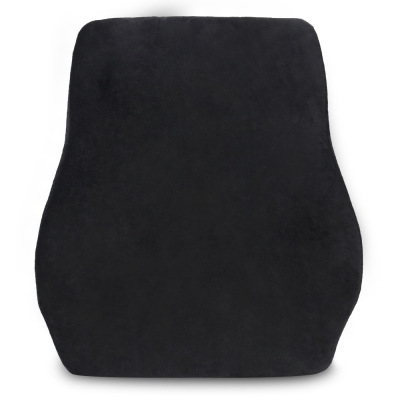 Niceeday Black Lumbar Support Pillow, Back Cushion, Memory Foam Orthopedic  Backrest 