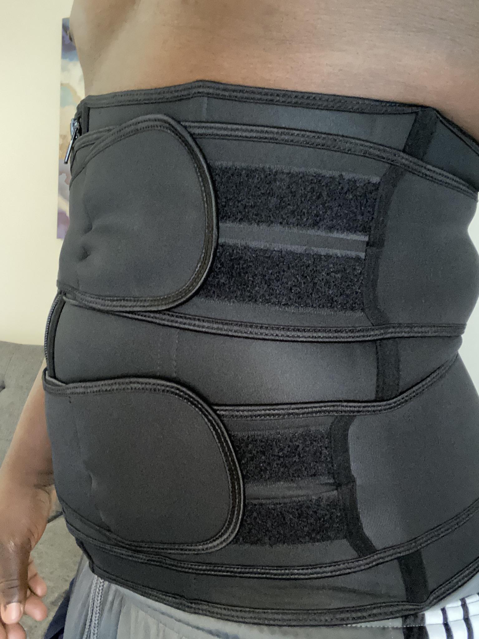 Men Waist Trainer And Back Support photo review