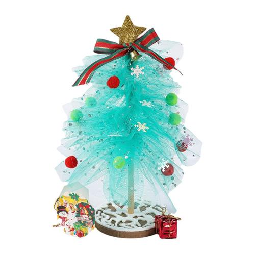 DIY Mesh Christmas Tree Kit for Kids, Merry Christmas Decorations, Home Decor