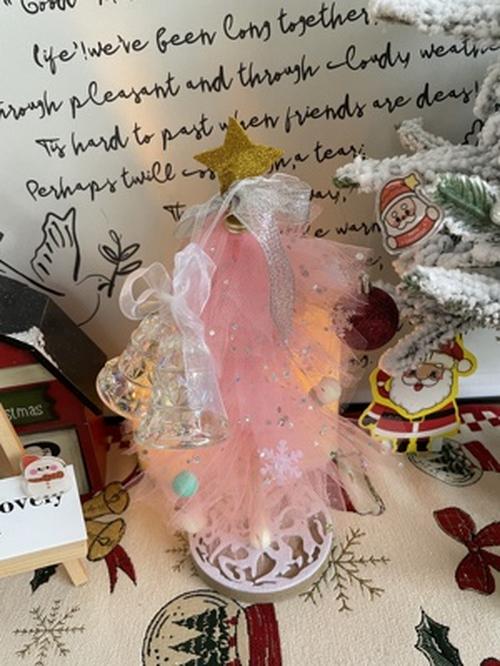 DIY Mesh Christmas Tree Kit for Kids, Merry Christmas Decorations, Home Decor photo review