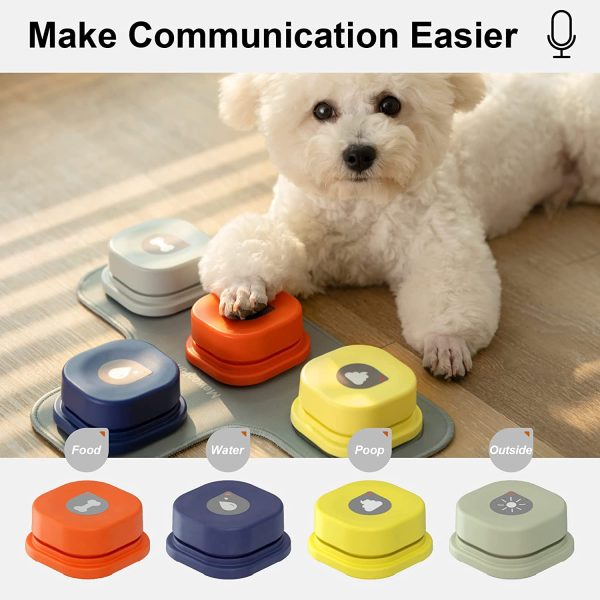 Mewoofun Best Dog Training Toy with Record Button - Easy to Use and Portable