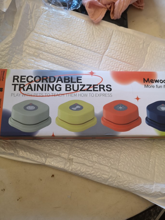 Best Dog Training Toy with Record Button - Easy to Use and Portable photo review