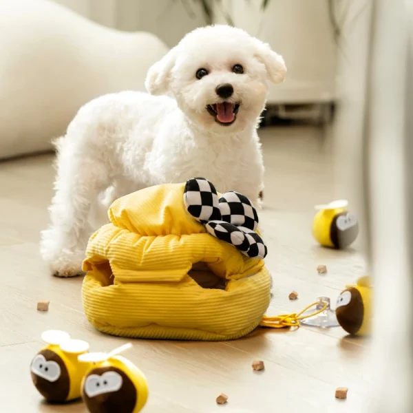Mewoofun Scented Interactive Dog Puzzle Toy - Challenge & Reward Your Pet's Sense of Smell