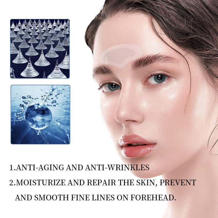 Microneedle Hyaluronic Acid Patches for Eyes, Face, Forehead