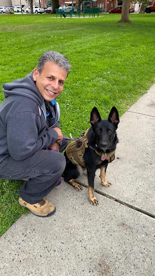 Tactical Dog Training Vest Adjustable Harness Set photo review
