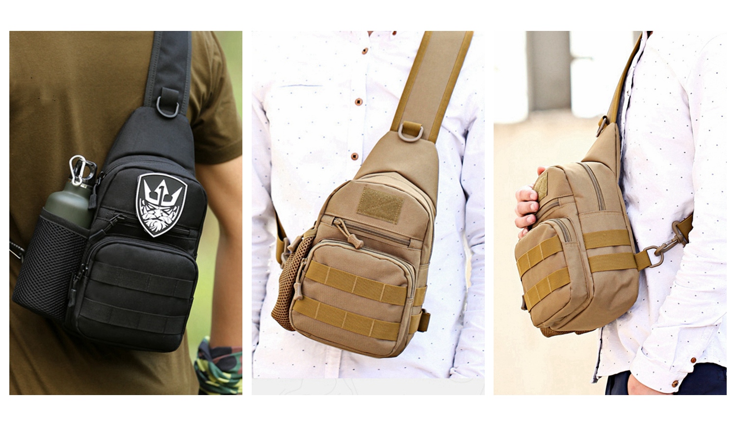 Shoulder Bag Men Hiking Backpack Outdoor Hunting Camping Fishing Army  Trekking Chest Sling Bag – Katy Craft
