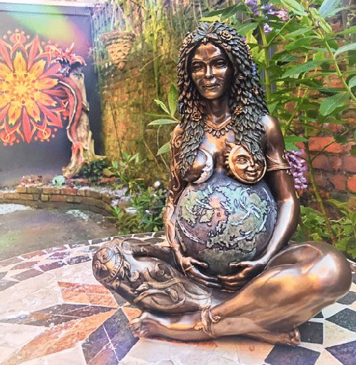 Millennial Gaia Statue Mother Earth Goddess Statue