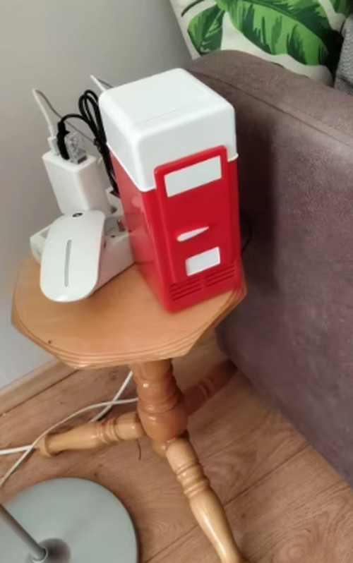 USB Mini Dual-Use Drink Cooler Warmer photo review