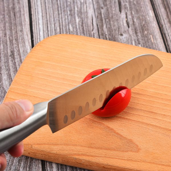 Mini Tomato Knife Sharpener - Portable Home Sharpening Tool