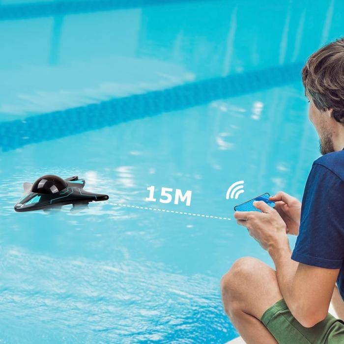 Mini WiFi Underwater Camera RC Boat with Live Feed