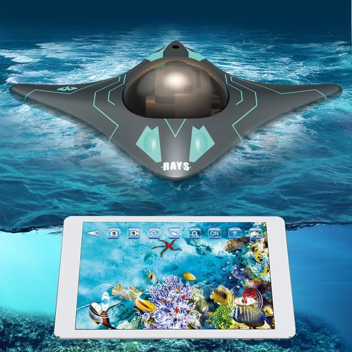 Mini WiFi Underwater Camera RC Boat with Live Feed