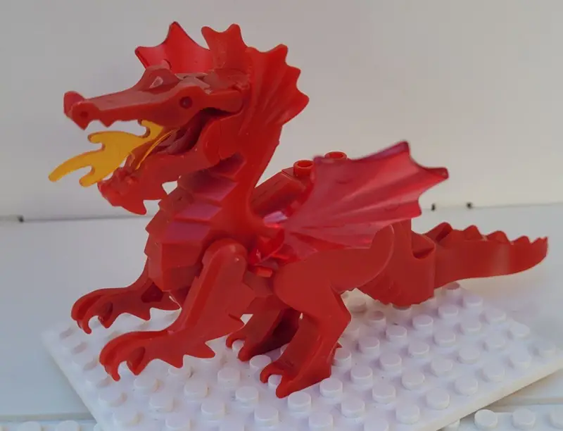 Creative Medieval Dragon  Figures Building Blocks Bricks Collection  Toys For Children photo review