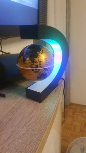 Magnetic Levitation Globe Home Ornament photo review