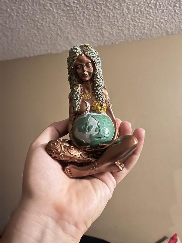 Mother Earth Goddess Resin Statue Home Garden Decor Ornament photo review