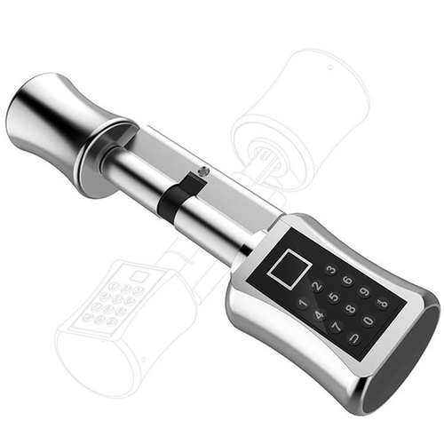 Multi-Functional Biometric Cylinder Smart Door Lock