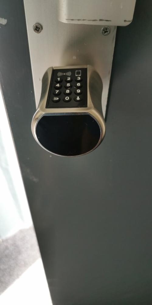 Waterproof Bluetooth Smart Cylinder Lock with App Control photo review