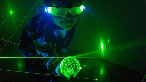 Night Vision Goggles, Adjustable Kids-Led Night Goggles Eye Protection Glass with Anti-laser Lens photo review