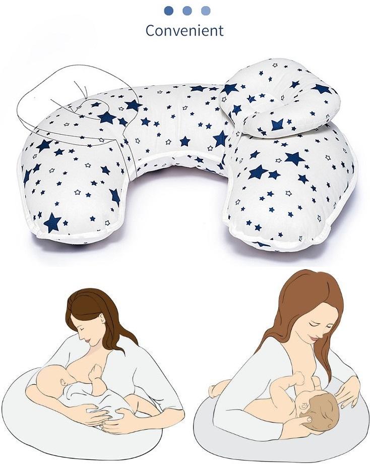 Support for you and baby. BabyCare™ Nursing Breastfeeding Baby Pillow - Feeding And Infant Support Pillow ergonomically supports you while nursing or bottle-feeding.