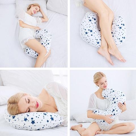 Support for you and baby. BabyCare™ Nursing Breastfeeding Baby Pillow - Feeding And Infant Support Pillow ergonomically supports you while nursing or bottle-feeding.